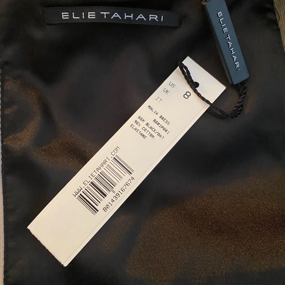 NWT Elie Tahari halter sheath dress (Malia) - Picture 5 of 6